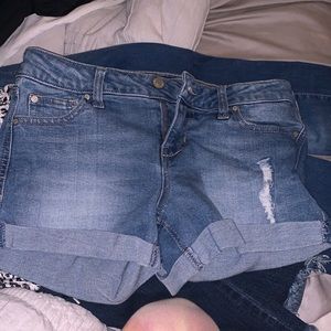 Blue Jean shorts very cute